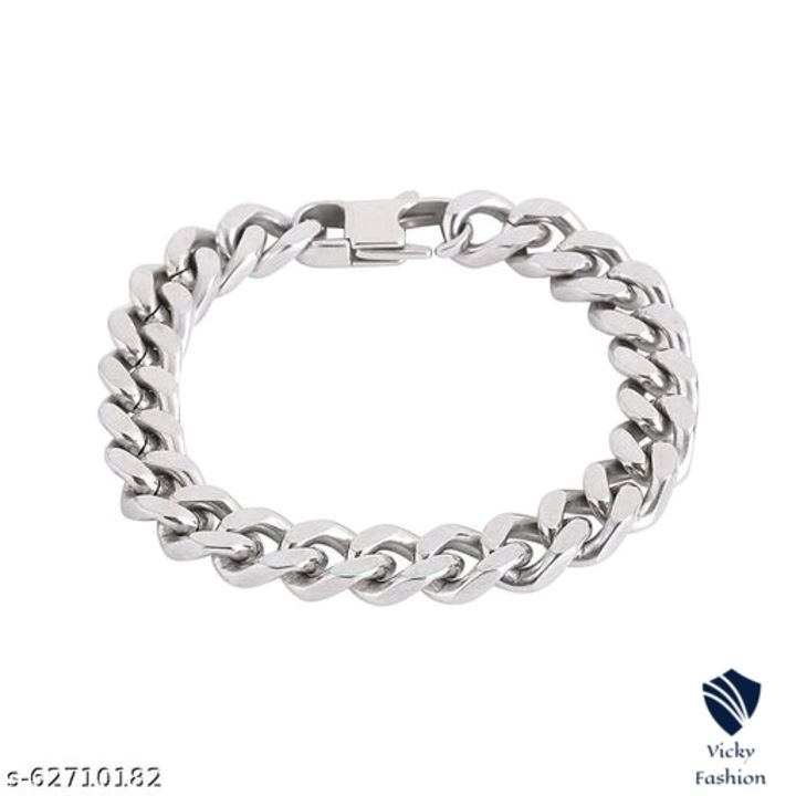 silvar chain bracelet for men & boys uploaded by Vicky fashion on 1/11/2022