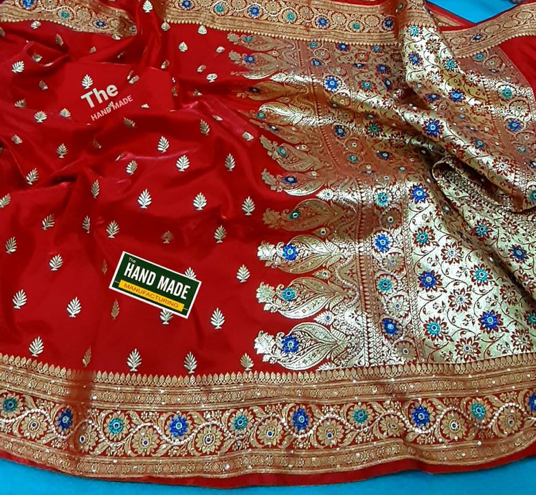 Banarasi silk saree uploaded by A. Reseller on 1/11/2022