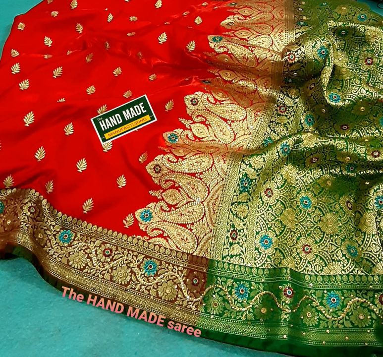 Banarasi silk saree uploaded by business on 1/11/2022