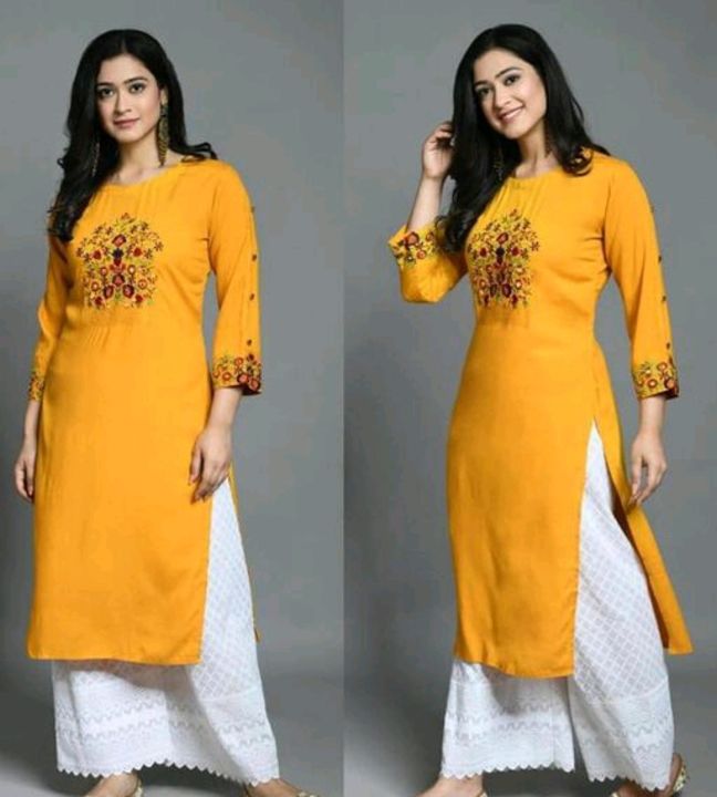 Product image with price: Rs. 750, ID: neha-cotton-blend-kurti-ed5af0fd