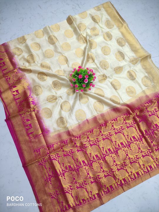 Maheshwari silk Pure & Best quality With blouse uploaded by Sumana Saree Center on 1/11/2022