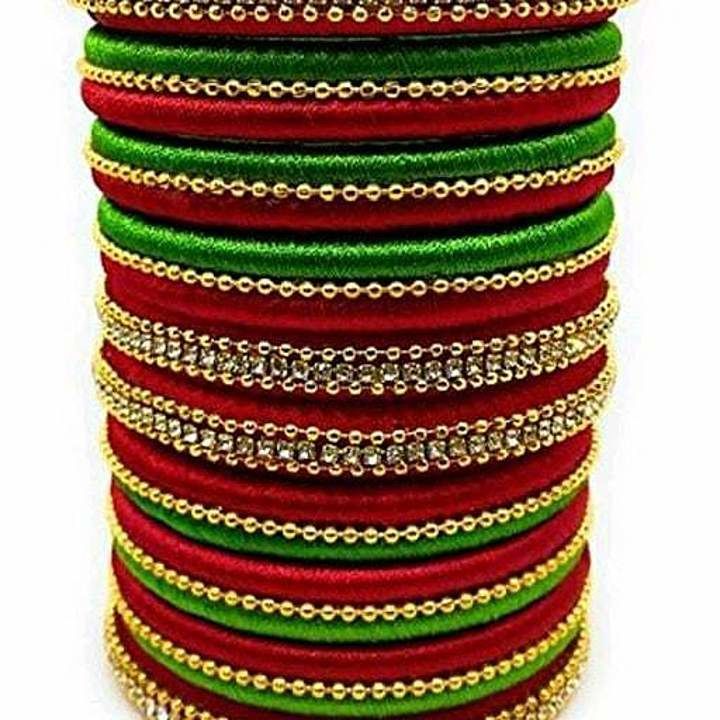 Thread work stylish bangles uploaded by business on 9/30/2020