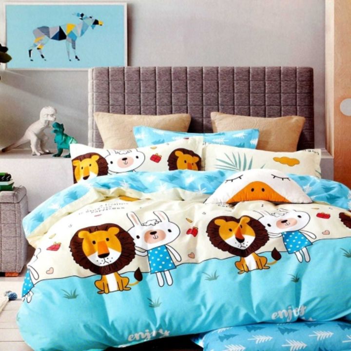 Cartoon print bedsheet uploaded by business on 1/11/2022