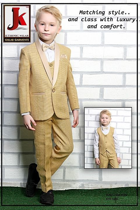 Coat Suits kids uploaded by Gulab garments on 9/30/2020