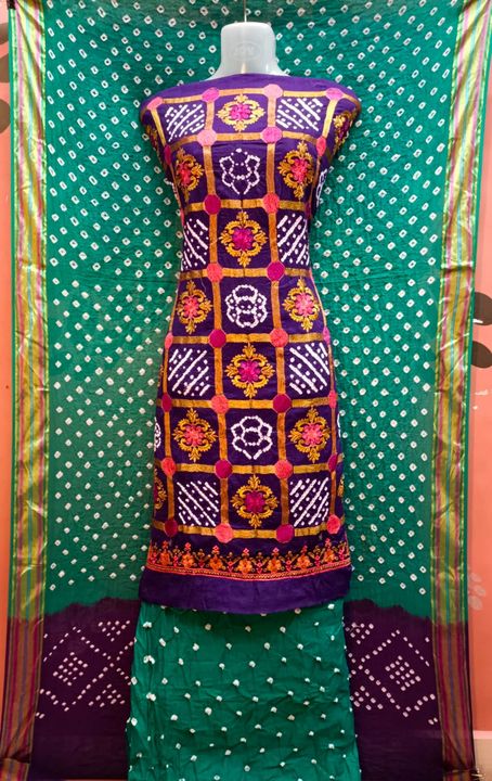 Cotton satin dress uploaded by The Fatima Bandhani Hub on 1/11/2022