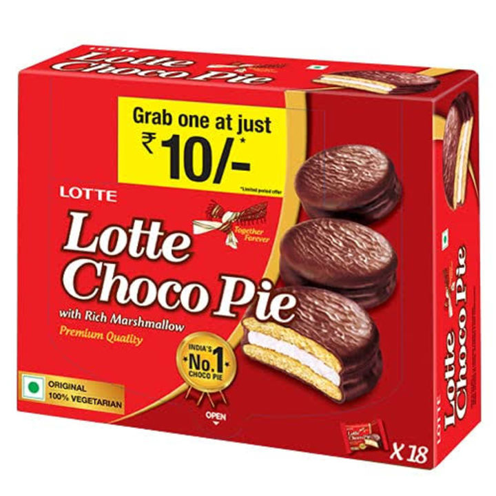 Lotte choco pie uploaded by business on 1/11/2022
