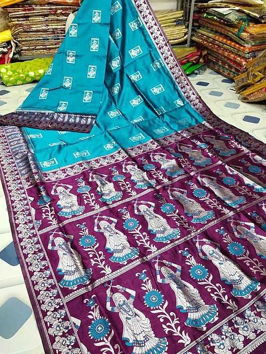 Srilekha silk sare with bp 

Fabric- silk
Aparn 
Price- 1550+$(60)wb uploaded by SHIVA FASHION HOUSE on 9/30/2020