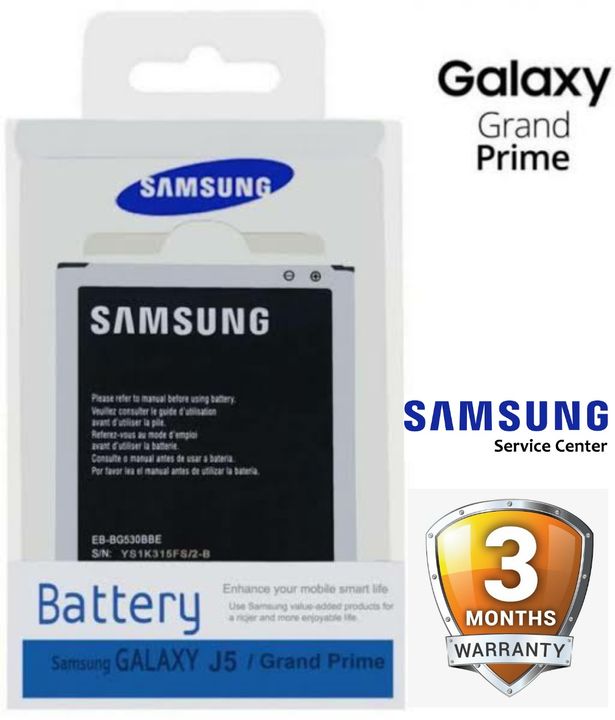 Original Samsung Battery Compatible Phone Models SM-G530, SM-G531F Grand Prime/J210F/J2(2016)/J2 Pro uploaded by Mr Solution on 1/11/2022