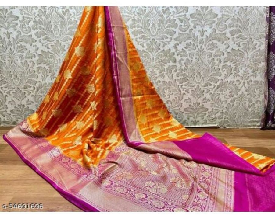Banarasi semi georgette  uploaded by Alam Textiles Heritage on 1/12/2022