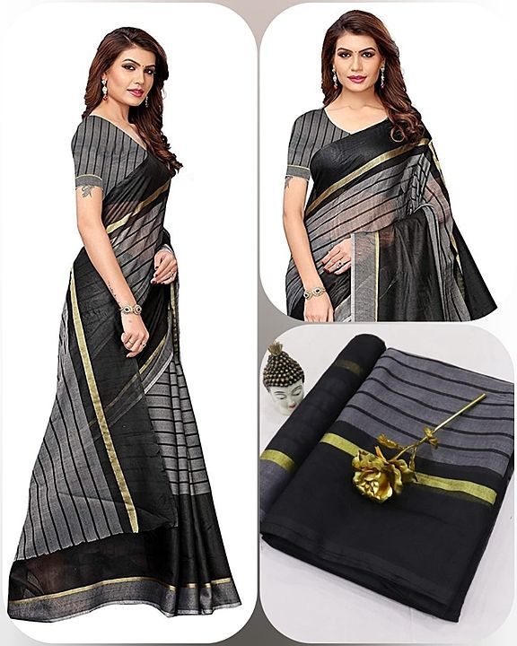Post image Hey! Checkout my new collection called Rustom cotton silk saree .