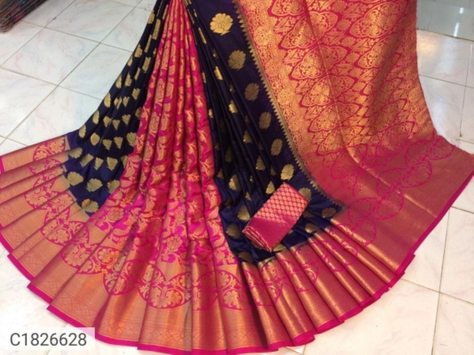 Silk saree uploaded by Reselling on 1/12/2022