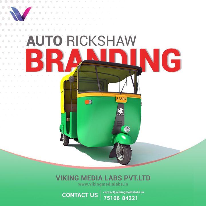 Autorickshaw Branding uploaded by VIKING MEDIA LABS PVT LTD on 1/12/2022