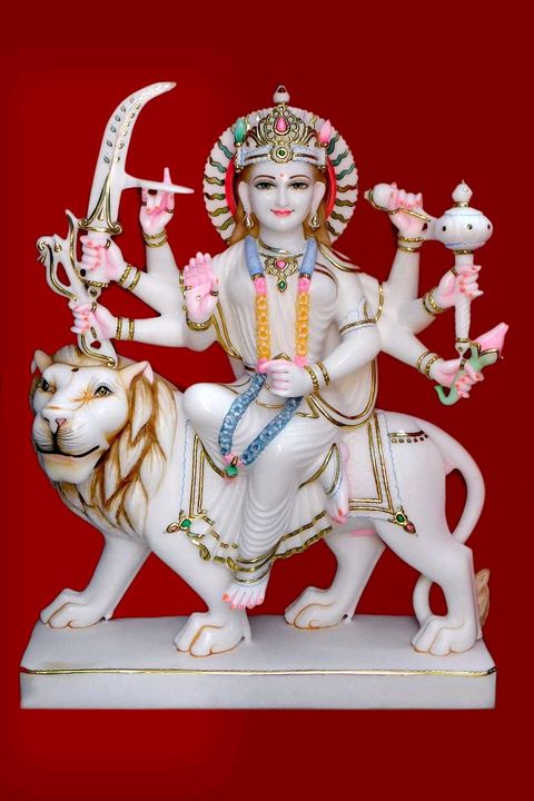 Durga mata ji satute uploaded by Pawan Moorti Bhandar on 1/12/2022