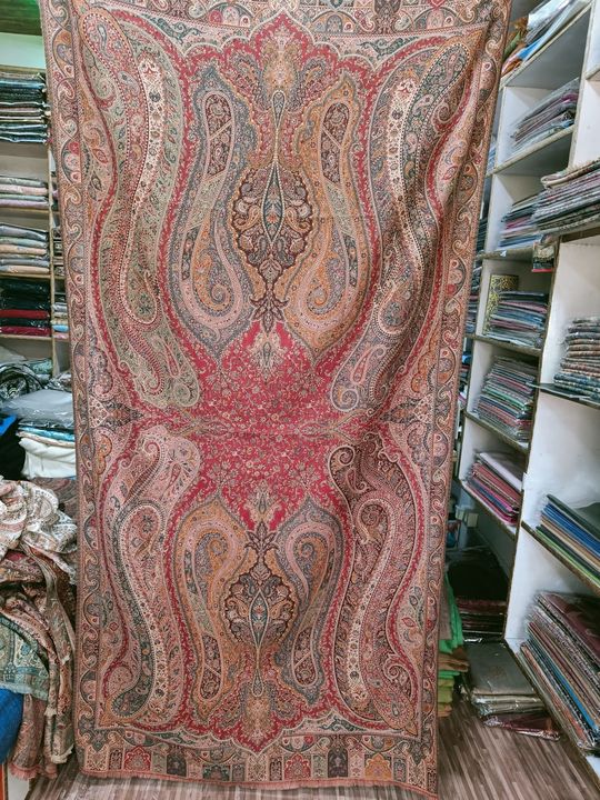 Woolen fabric kani disngs shawl uploaded by Dehqani Bros on 1/12/2022