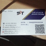 Business logo of Skytech information technology