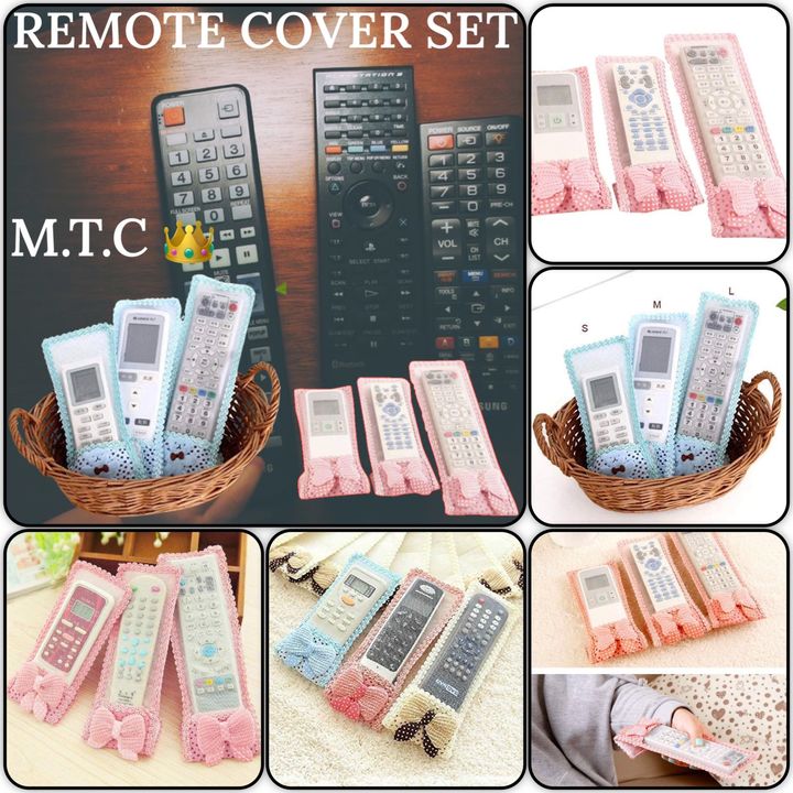 REMOTE COVER 3 PCS SET uploaded by M.T.C 👑 on 1/12/2022