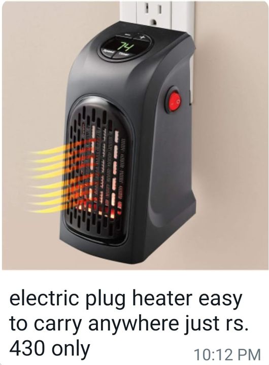 Electric heater uploaded by Ayaansh collection on 1/12/2022