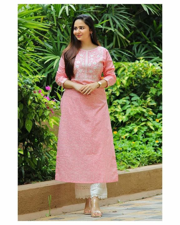 Beautiful kurti with pant uploaded by Mishthi Creations on 1/12/2022