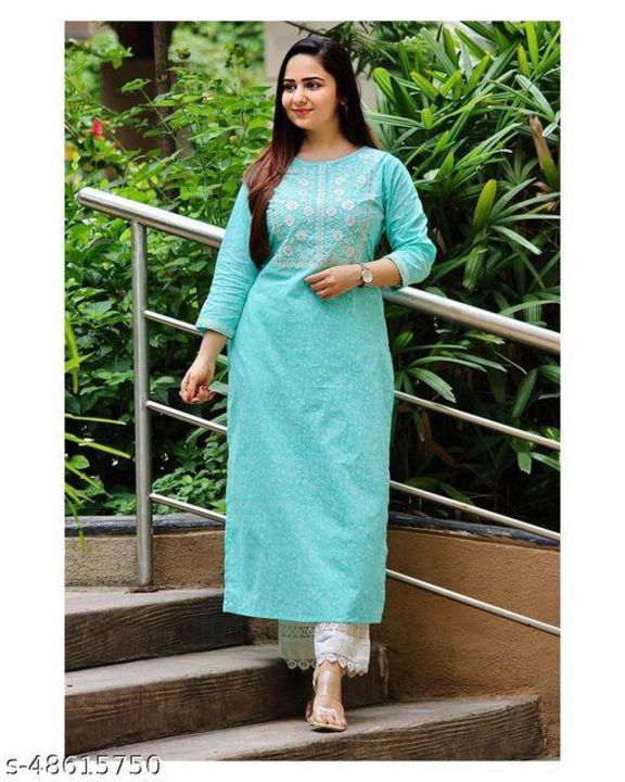 Beautiful kurti with pant uploaded by Mishthi Creations on 1/12/2022