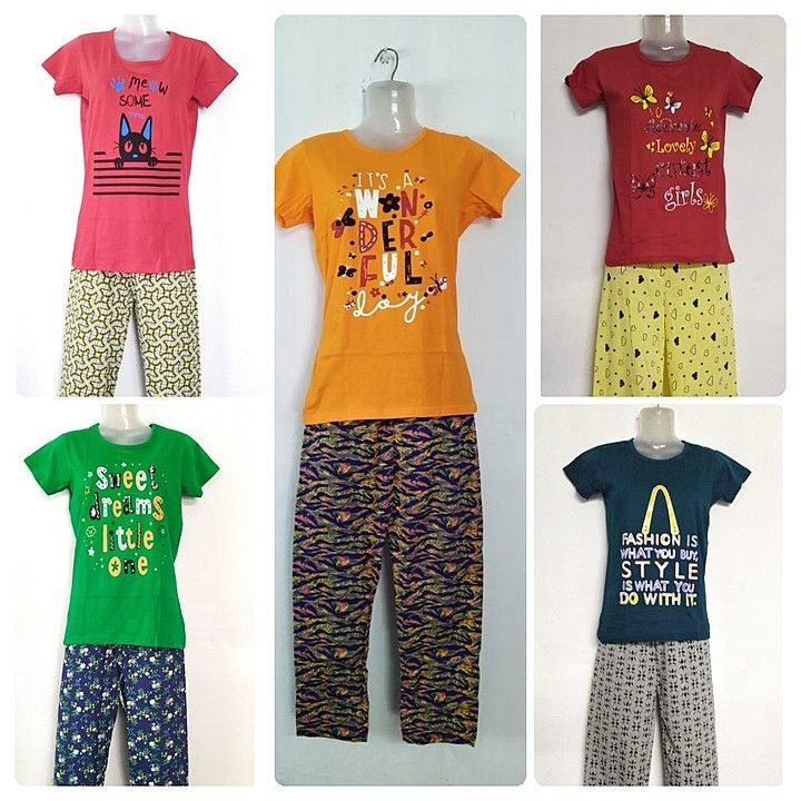 Post image Hey! Checkout my new collection called Women T-shirt pyjama set full pant .