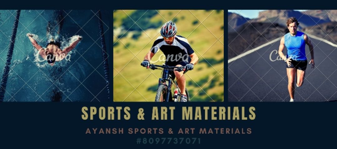 Visiting card store images of Ayansh Sports And Materials