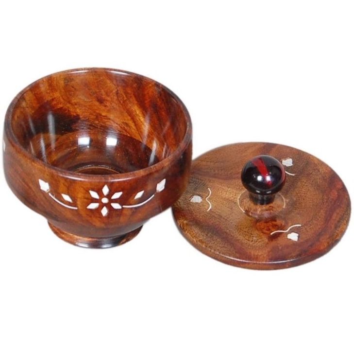 Wooden Serving bowl  uploaded by NIKITA'S WOOD CARVING HANDICRAFT on 1/12/2022