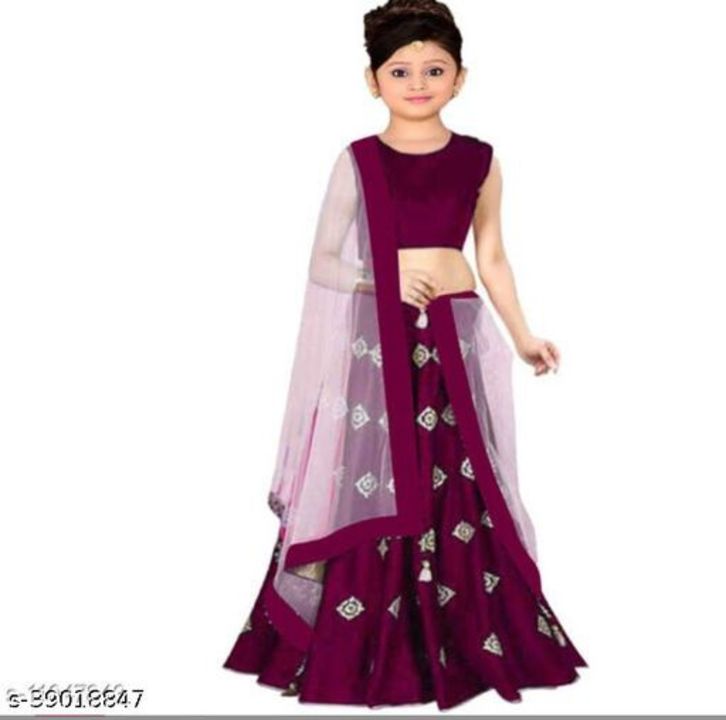 Post image Catalog Name:*Agile Funky Kids Girls Lehanga Cholis*Top Fabric: SatinLehenga Fabric: SatinDupatta Fabric: NetSleeve Length: Short SleevesTop Pattern: EmbroideredLehenga Pattern: EmbroideredDupatta Pattern: EmbroideredStitch Type: Semi-StitchedMultipack: 1
Sizes: 3-4 Years (Duppatta Length Size: 1.65 m) 4-5 Years (Duppatta Length Size: 1.65 m) 5-6 Years (Duppatta Length Size: 1.65 m) 6-7 Years (Duppatta Length Size: 1.65 m) 7-8 Years (Duppatta Length Size: 1.65 m) 
Easy Returns Available In Case Of Any Issue*Proof of Safe Delivery! Click to know on Safety Standards of Delivery Partners
