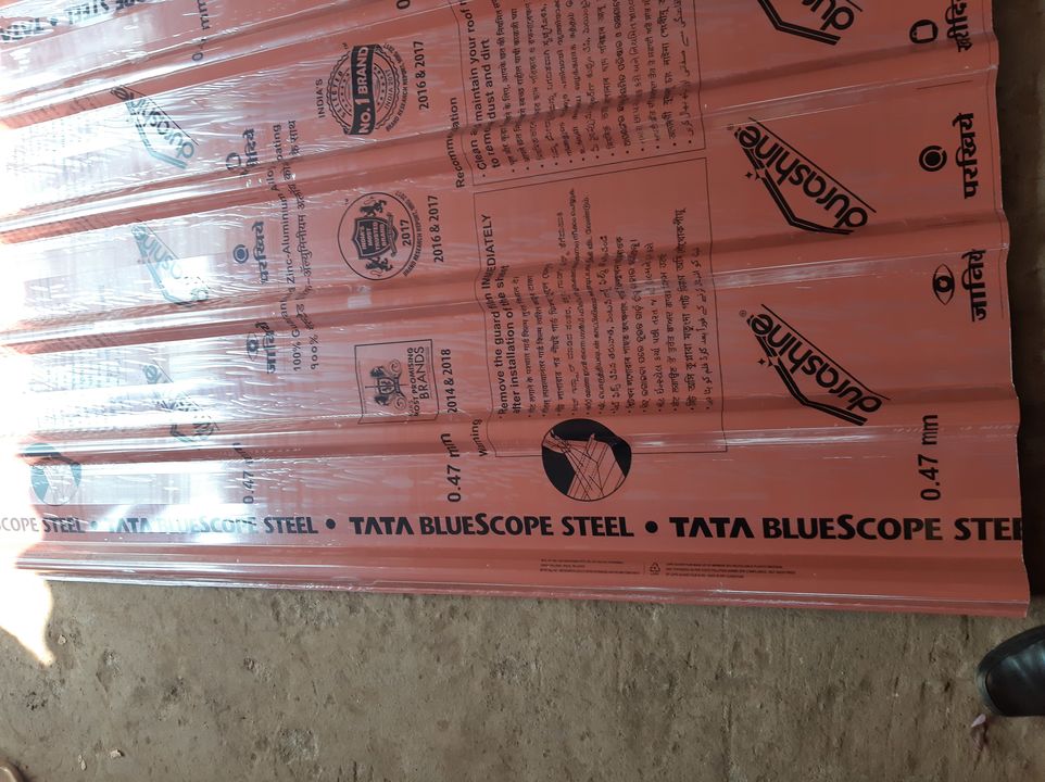 TATA Durashine colour roofing sheet uploaded by business on 1/13/2022