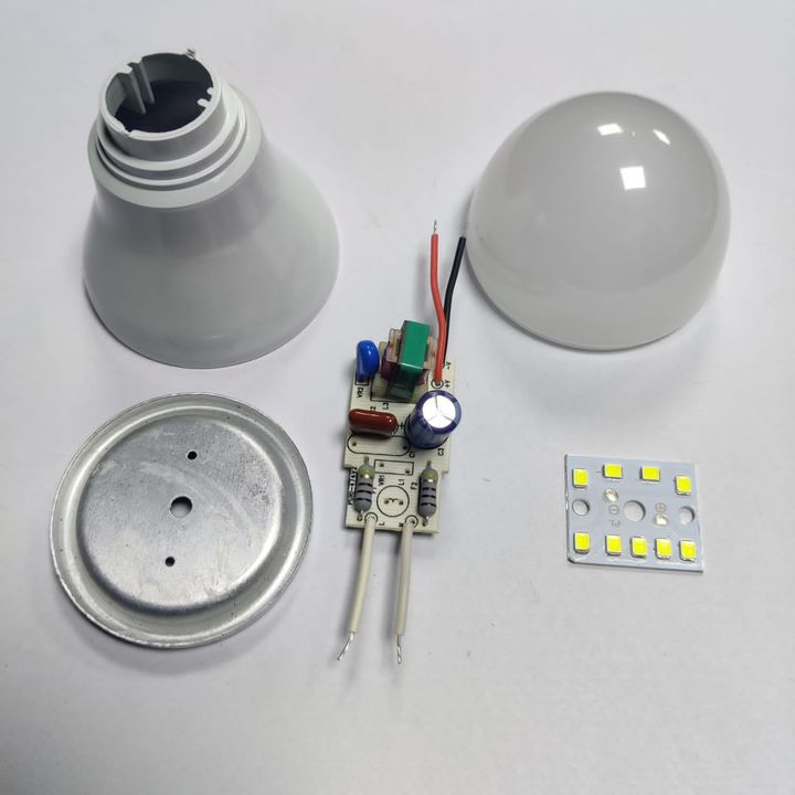 9w LED bulb with hpf driver uploaded by business on 1/13/2022