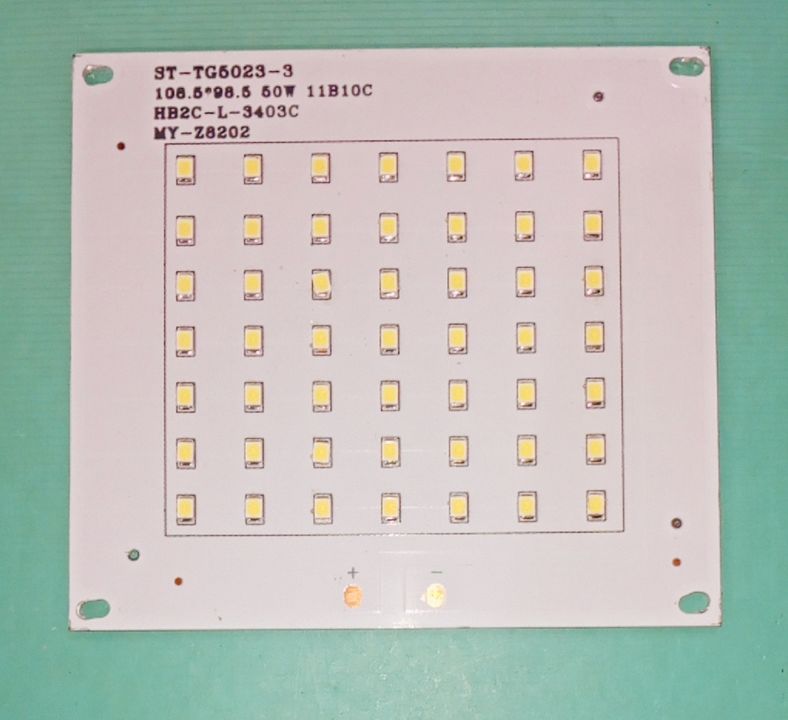 50 wat flat light pcb uploaded by Shivam electric works (Led solution) on 1/13/2022