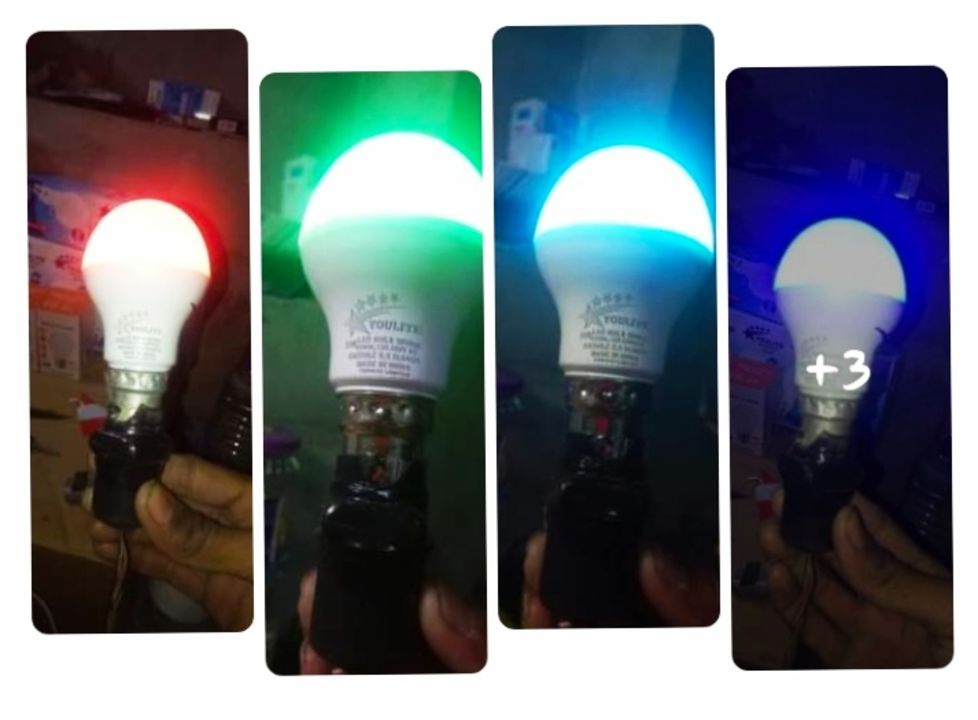 Post image LED BULB  FLASHz .. ..    3 in 1 Led bulb brand  youlite ..03 COLOUR