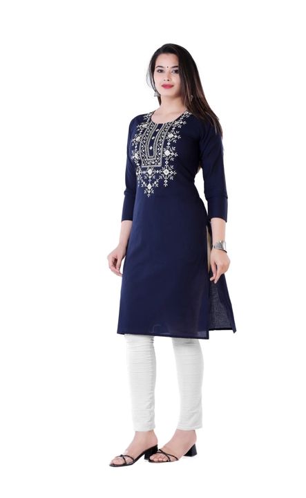 A line Kurti uploaded by A2Z FASHION on 1/13/2022