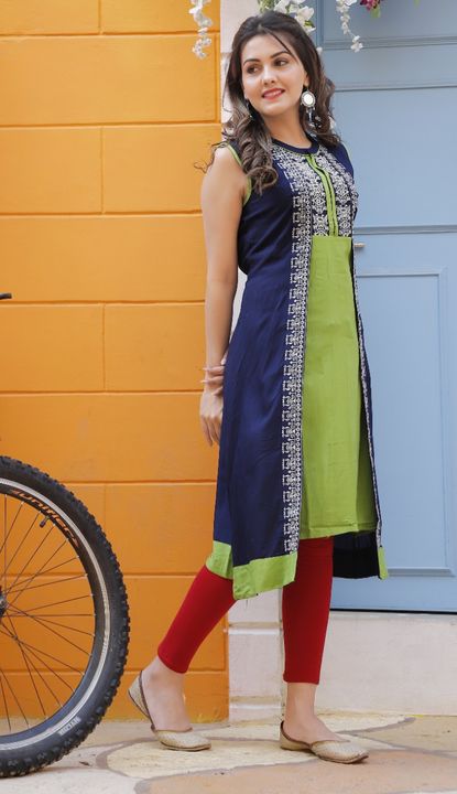 A line Kurti uploaded by business on 1/13/2022
