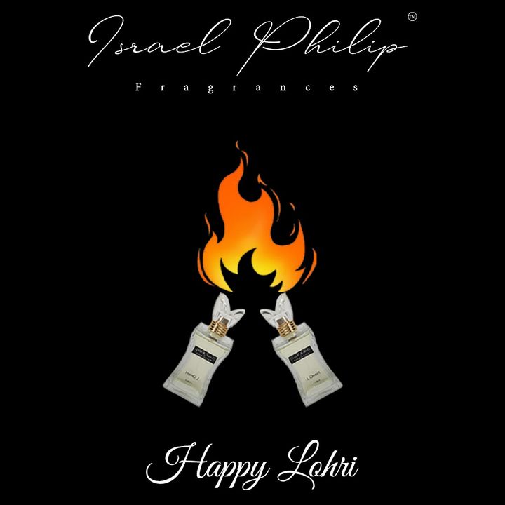 Post image May the warmth of this festival bring you and your loved ones immense happiness and good health. We wish you all a very Happy Lohri.
Burn the odor and smell exquisite with Israel Philip Fragrances.
www.israelphilipfragrances.com
#amazonindia#flipkart#paytm#happylohri #lohri #harvest #harvestfestival #greetings #india #indianfestival #warmwishes