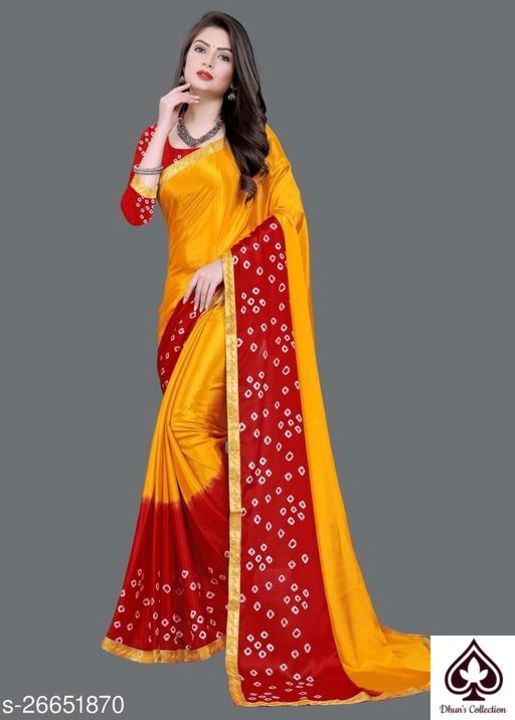 Bandhni Saree uploaded by business on 1/13/2022