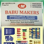 Business logo of Babu Makers