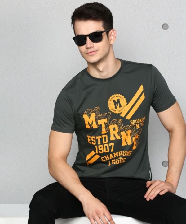 METRONAUT Graphic Print Men Round Neck Dark Green T-Shirt
 uploaded by business on 1/13/2022