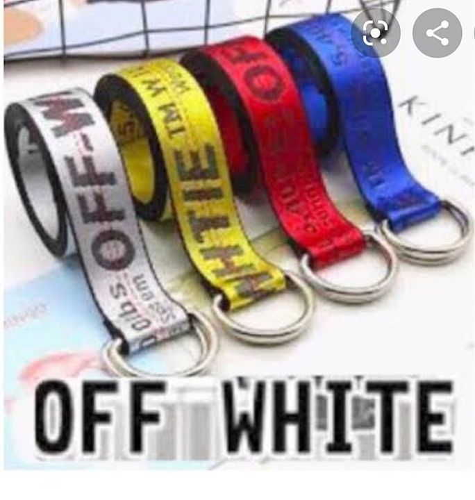 Fancy belt Offwhite belt for boys  uploaded by Shine belt on 10/1/2020