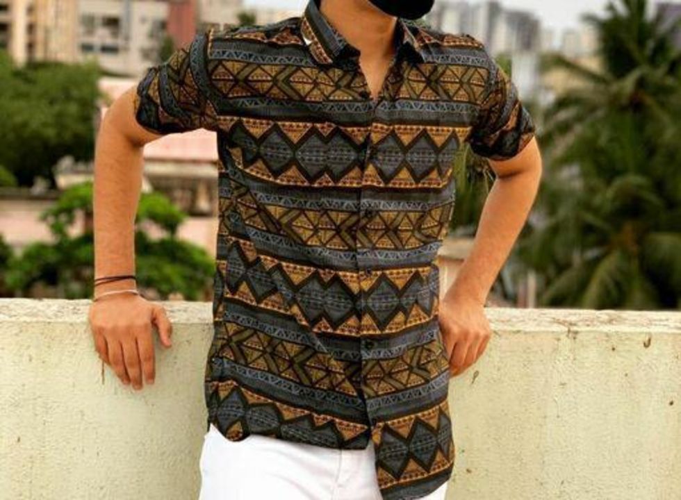 Urban fablouse men half sleeve shirt  uploaded by Krishna fashion on 1/13/2022