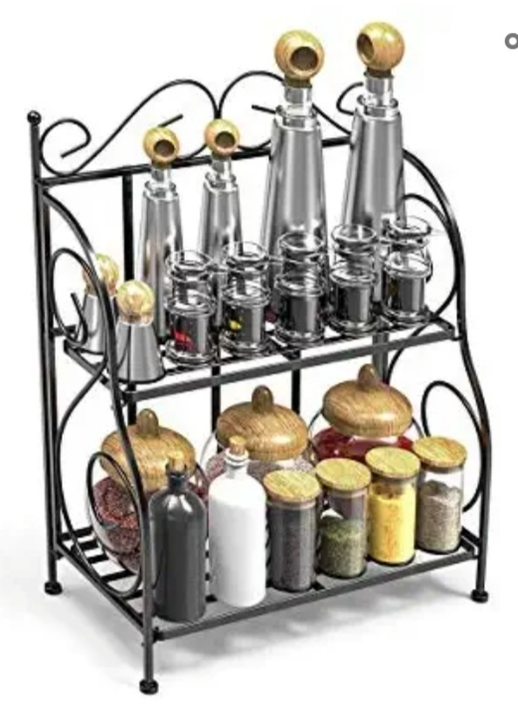 Iron kitchen rack stand  uploaded by Pathan Overseas on 1/13/2022