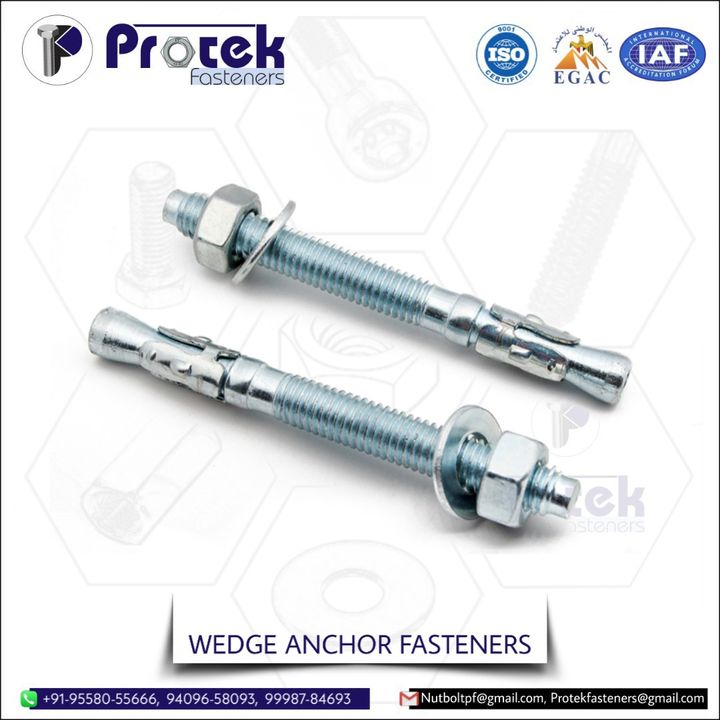 WEDGE ANCHOR FASTENERS uploaded by PROTEK FASTENERS on 1/13/2022