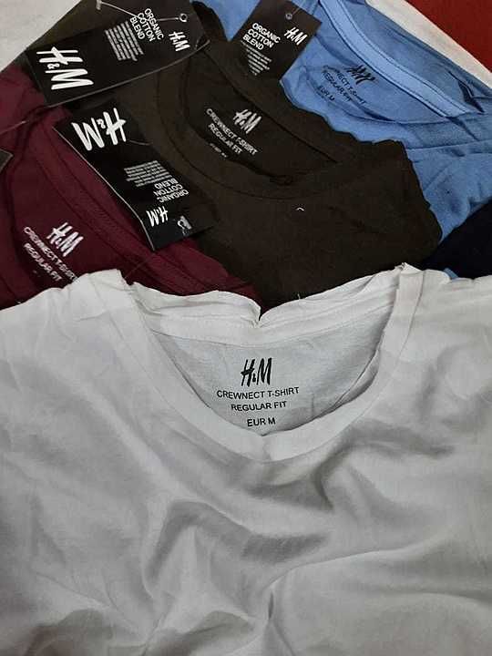 Branded H&M T-Shirt For Men uploaded by Garg garments on 10/1/2020