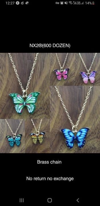 Butterfly 🦋 pendants uploaded by business on 1/13/2022