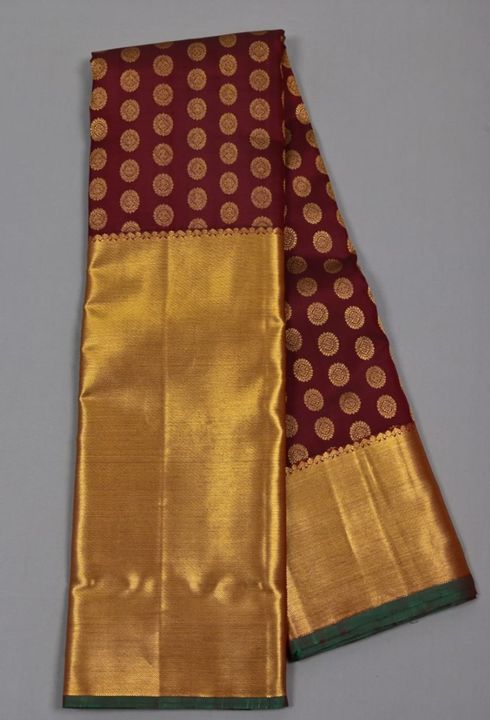 Post image Kanjipuram pure silk 2 g zari bridal silks collection, msg me for orders🙂