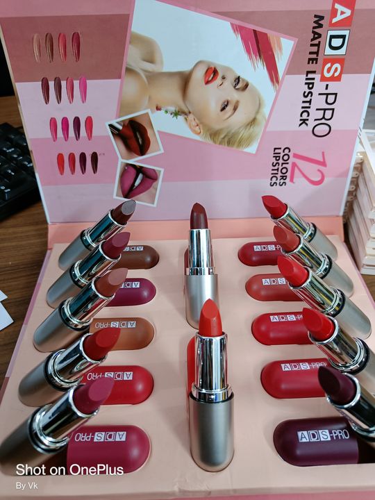 ADS lipstick set of 12 uploaded by Shree Balaji Beauty & Care on 1/14/2022