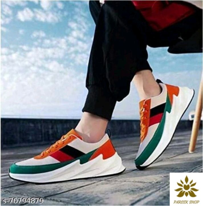 Catalog Name:*Latest Trendy Men Sports Shoes* uploaded by Pareek shop on 1/14/2022