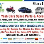 Business logo of Yash Cars Spare Parts & Accessories 