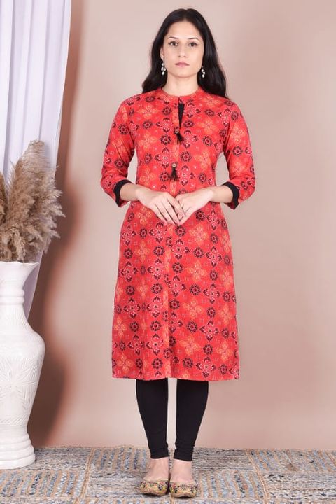 1 cotton kurti & 1 cotton plazzo set  uploaded by Variety Collection on 1/14/2022