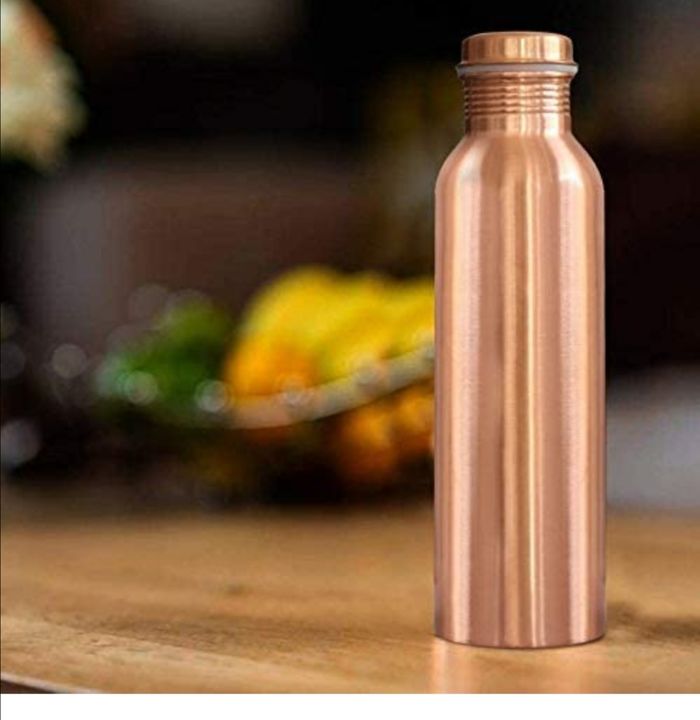 Copper water bottel uploaded by Al Muqit Handicraft on 1/14/2022
