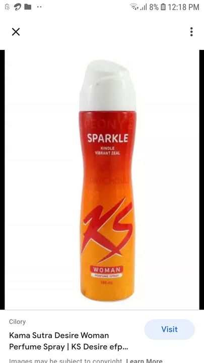 Ks woman perfume spray uploaded by Smart super bazar.... on 1/14/2022